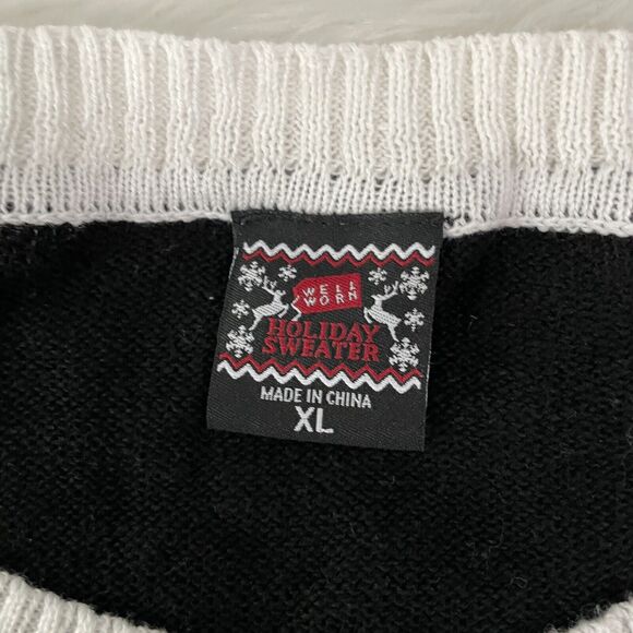 Well Worn NWOT NASA Explorer 1992 Knit Sweater Size XL Ugly Holiday Sweater - Picture 6 of 8